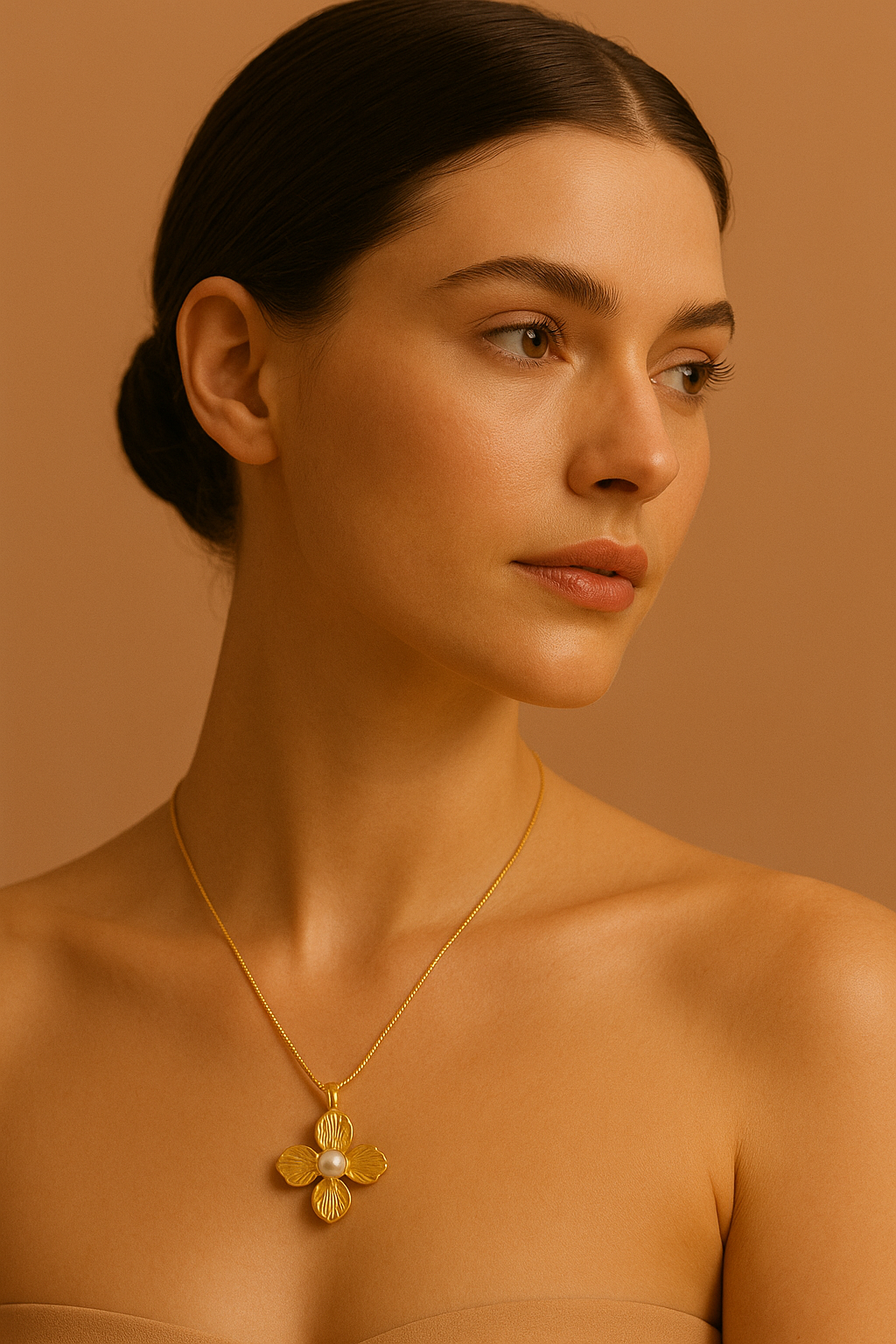 Floral Necklace - Mirellien Jewelry