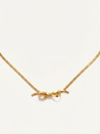 The Nœud Necklace - Mirellien Jewelry