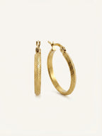 The Rétro Hoops - Mirellien Jewelry