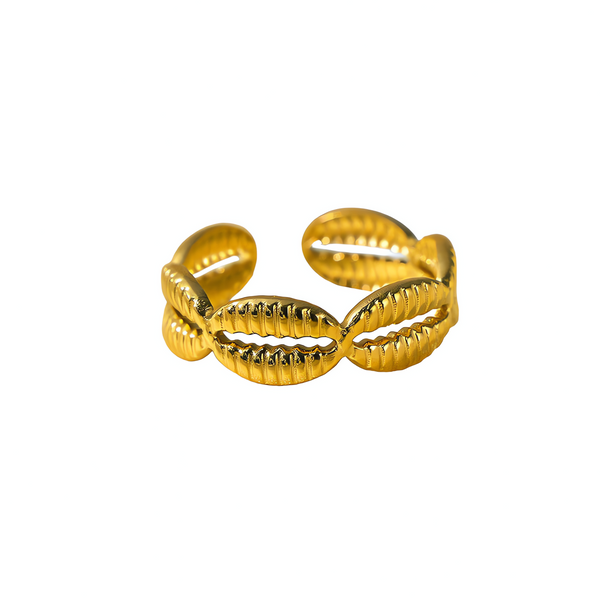 Titanium Geometric Marine Ring