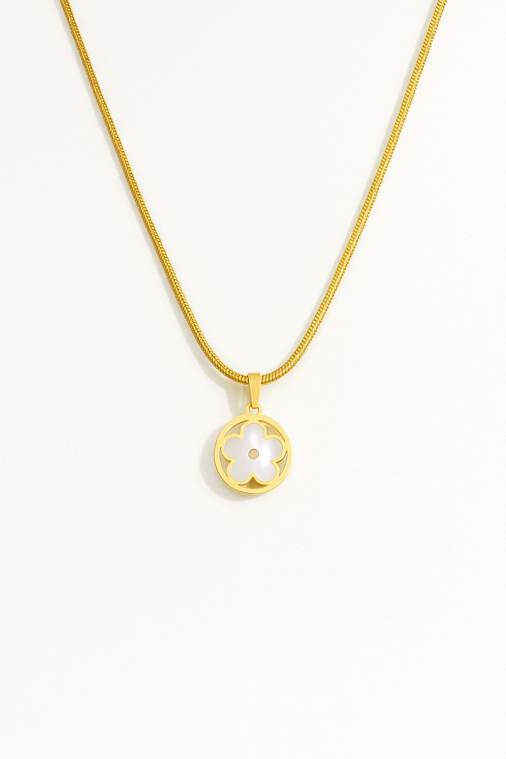 Flower Pendant Necklace