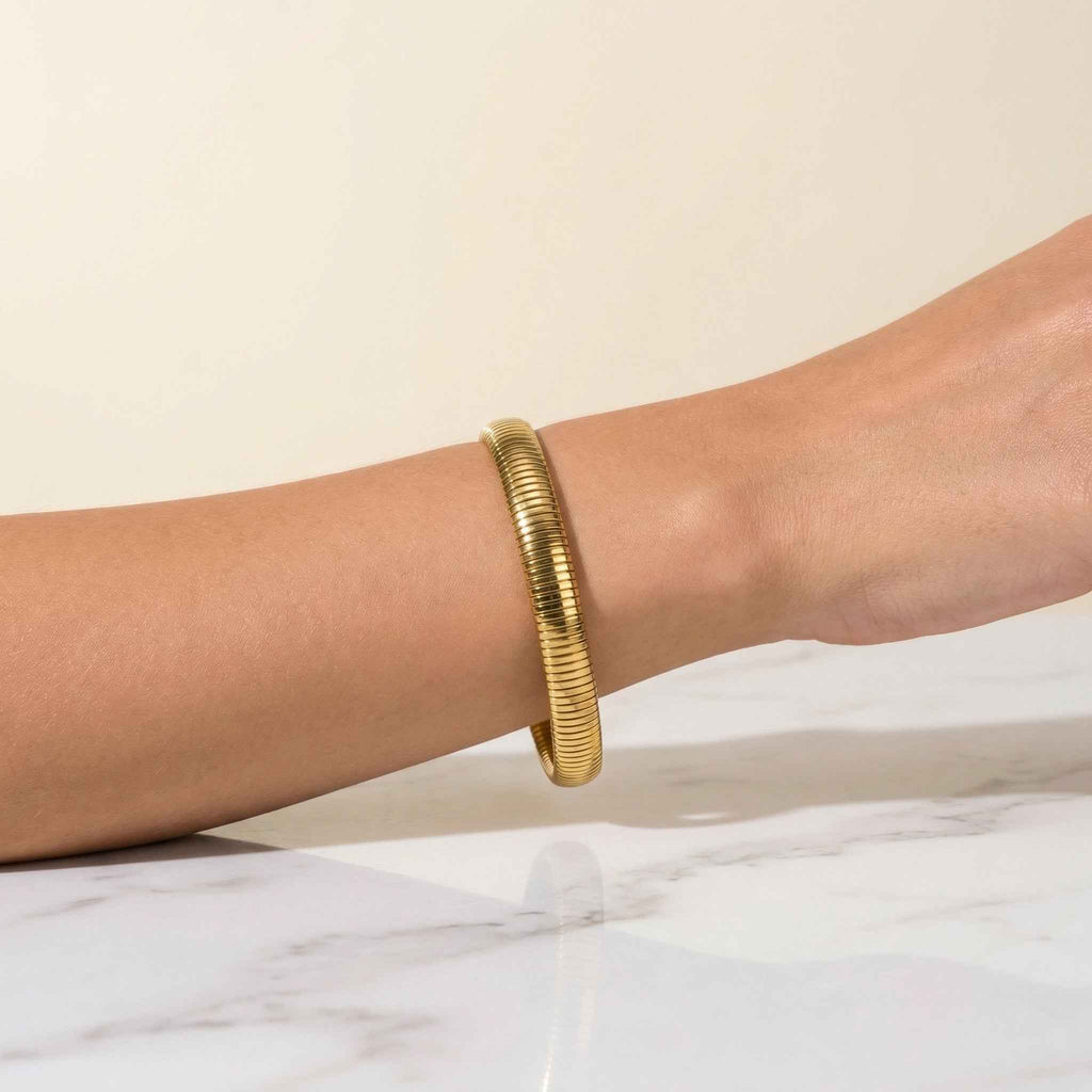 The Rétro Bangle - Mirellien Jewelry