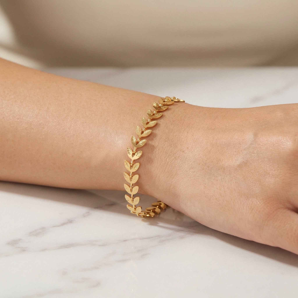 The Fern Bracelet - Mirellien Jewelry