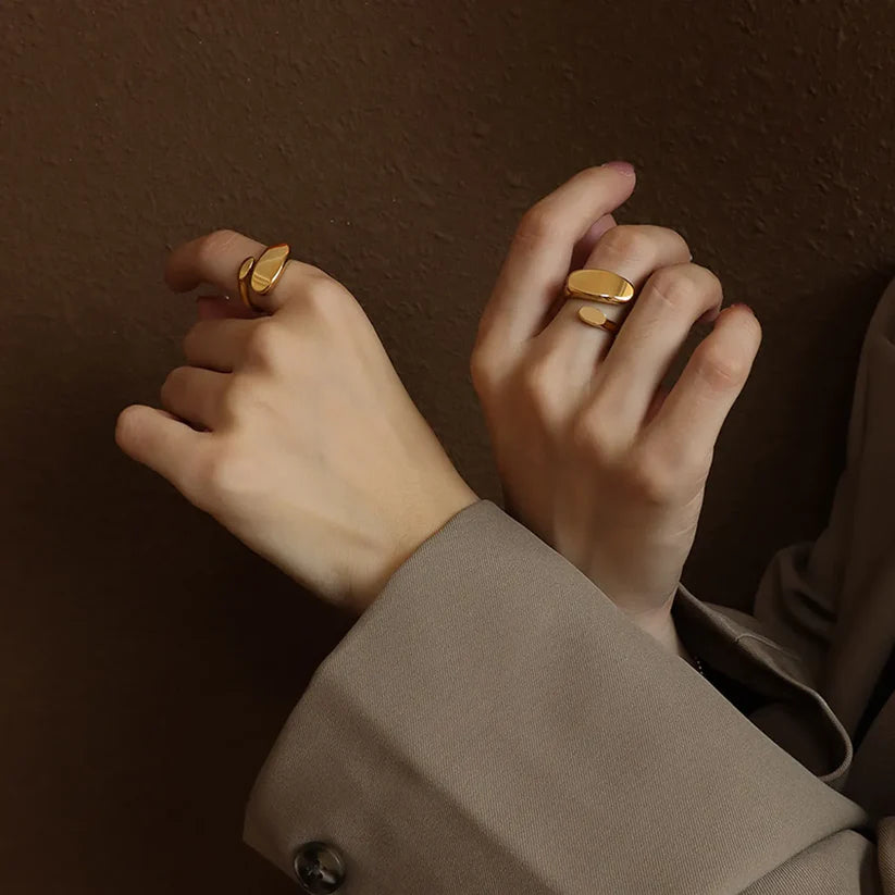 Minimalist Open Ring MIRELLIEN