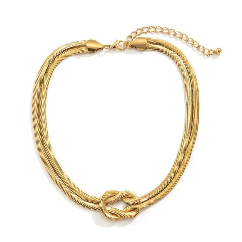 Iron Plating Necklace