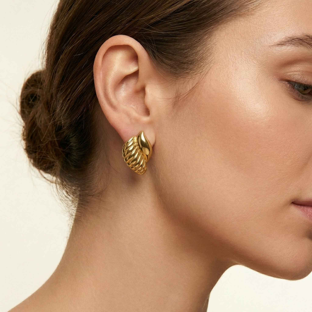 The Coquille Earrings - Mirellien Jewelry