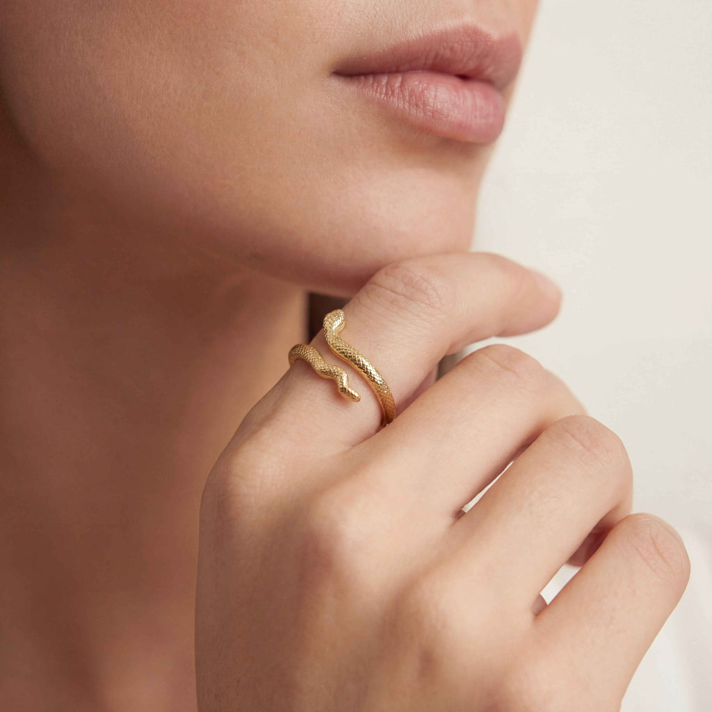 The Serpent Ring - Mirellien Jewelry