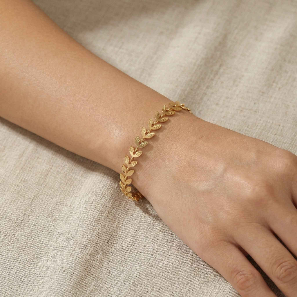 The Fern Bracelet - Mirellien Jewelry