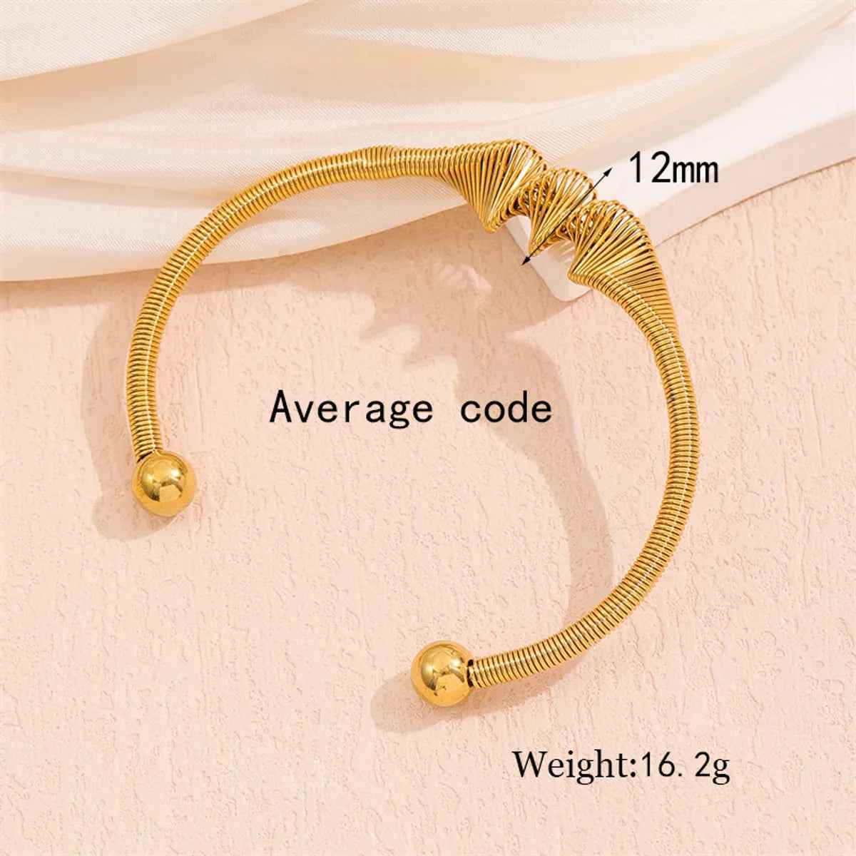Spiral Accent Bangle