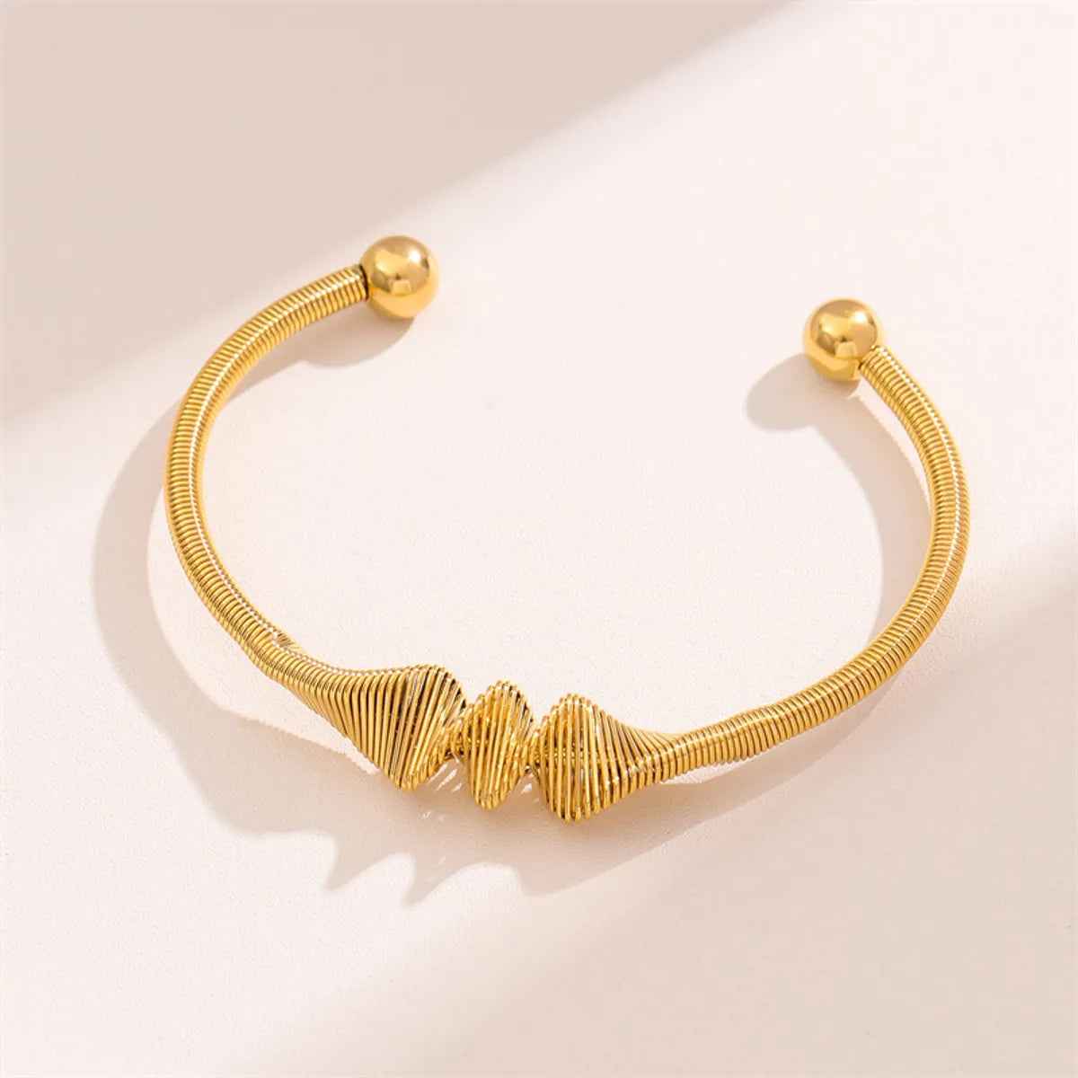 Spiral Accent Bangle