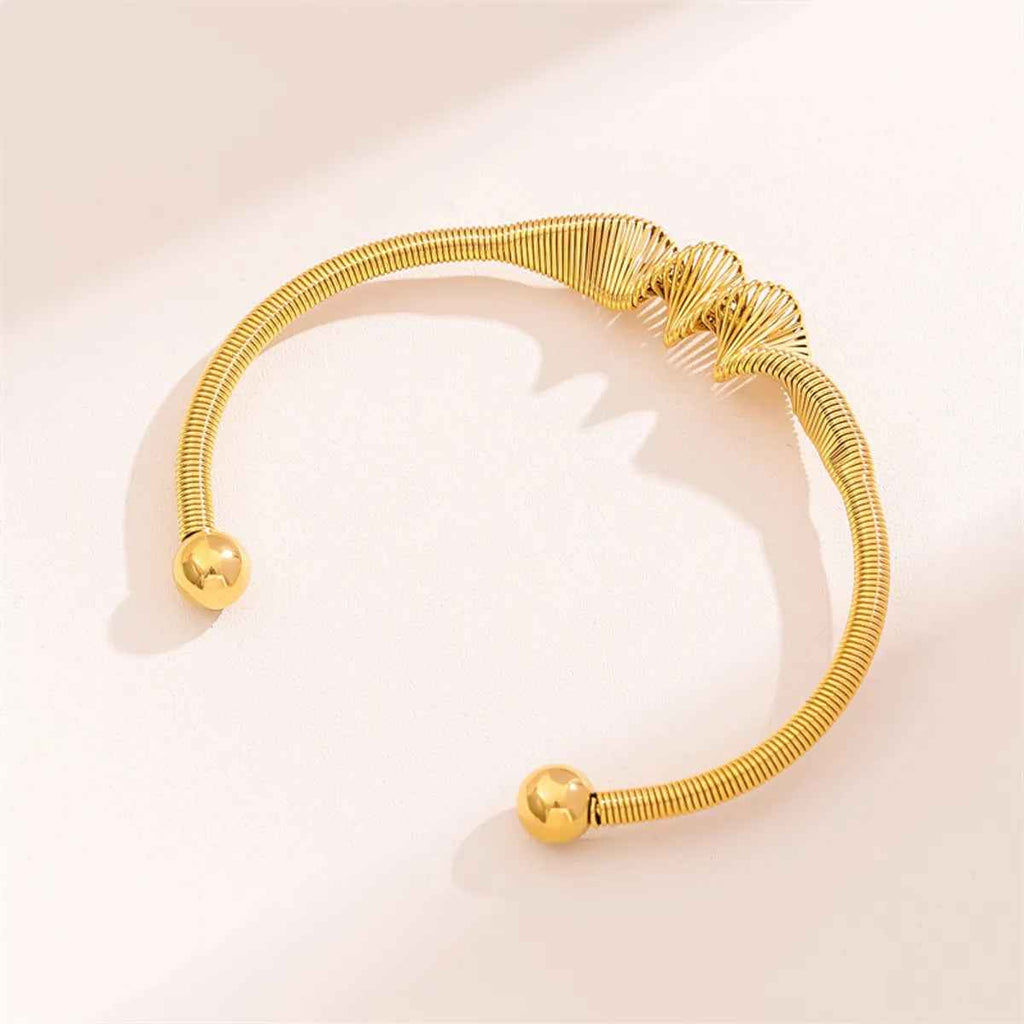 Spiral Accent Bangle