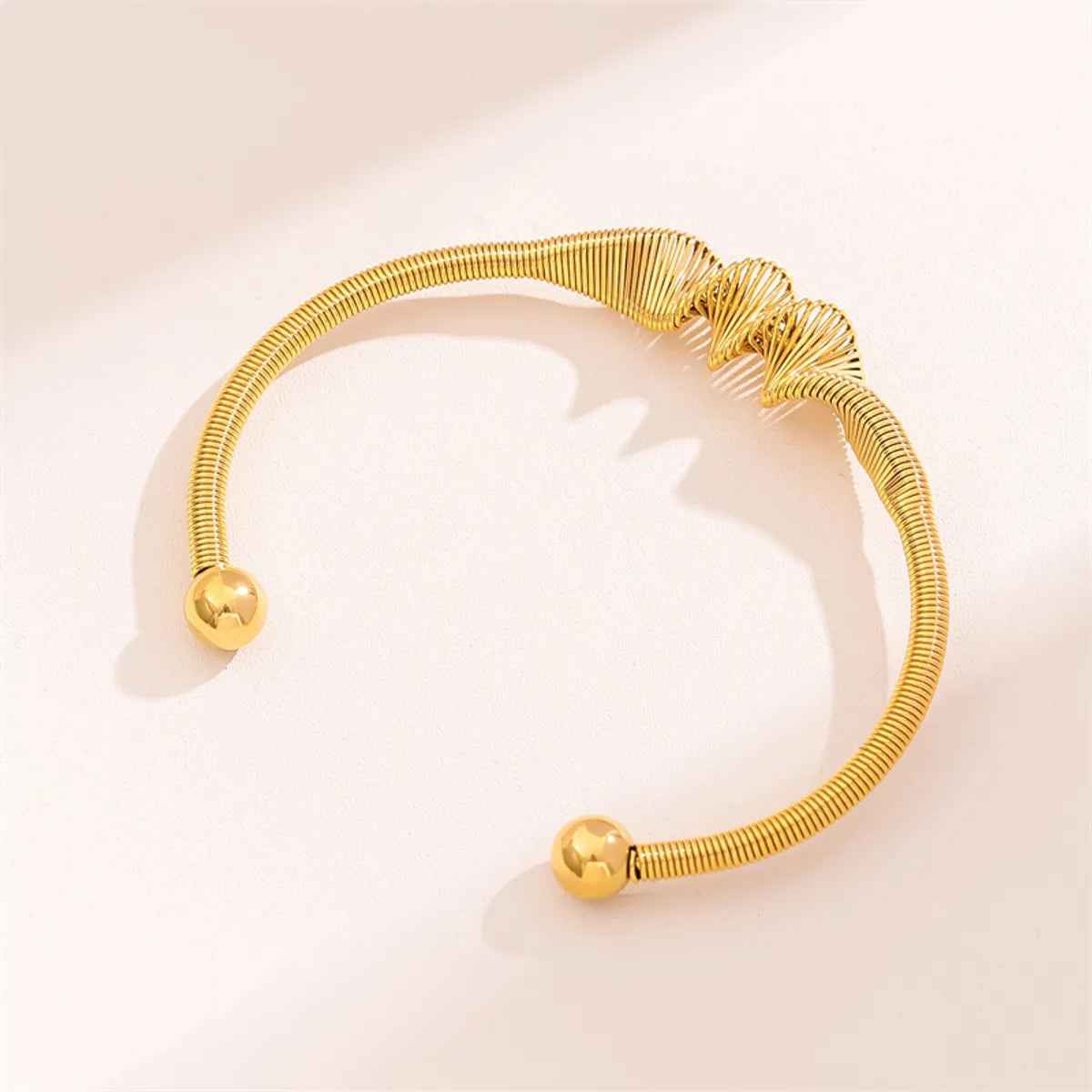 Spiral Accent Bangle