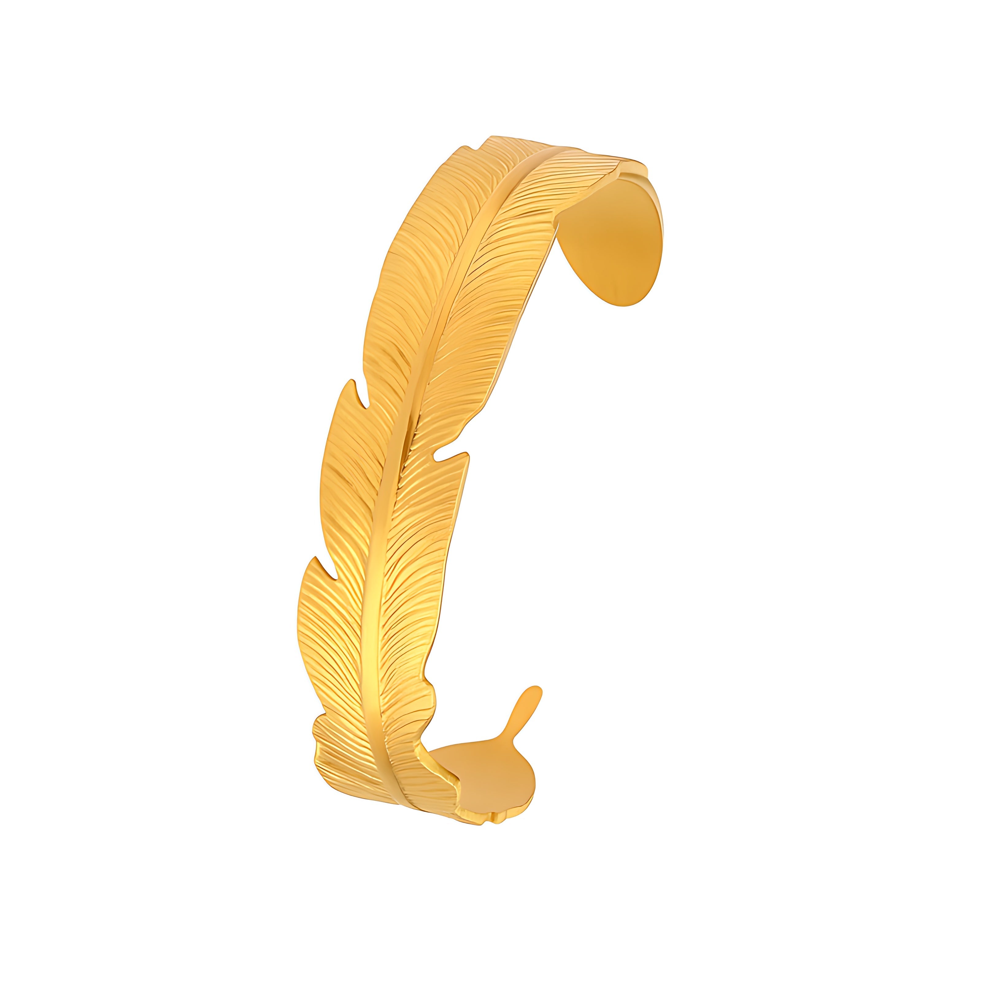 Open-end Leaf Bracelet - Mirellien Jewelry