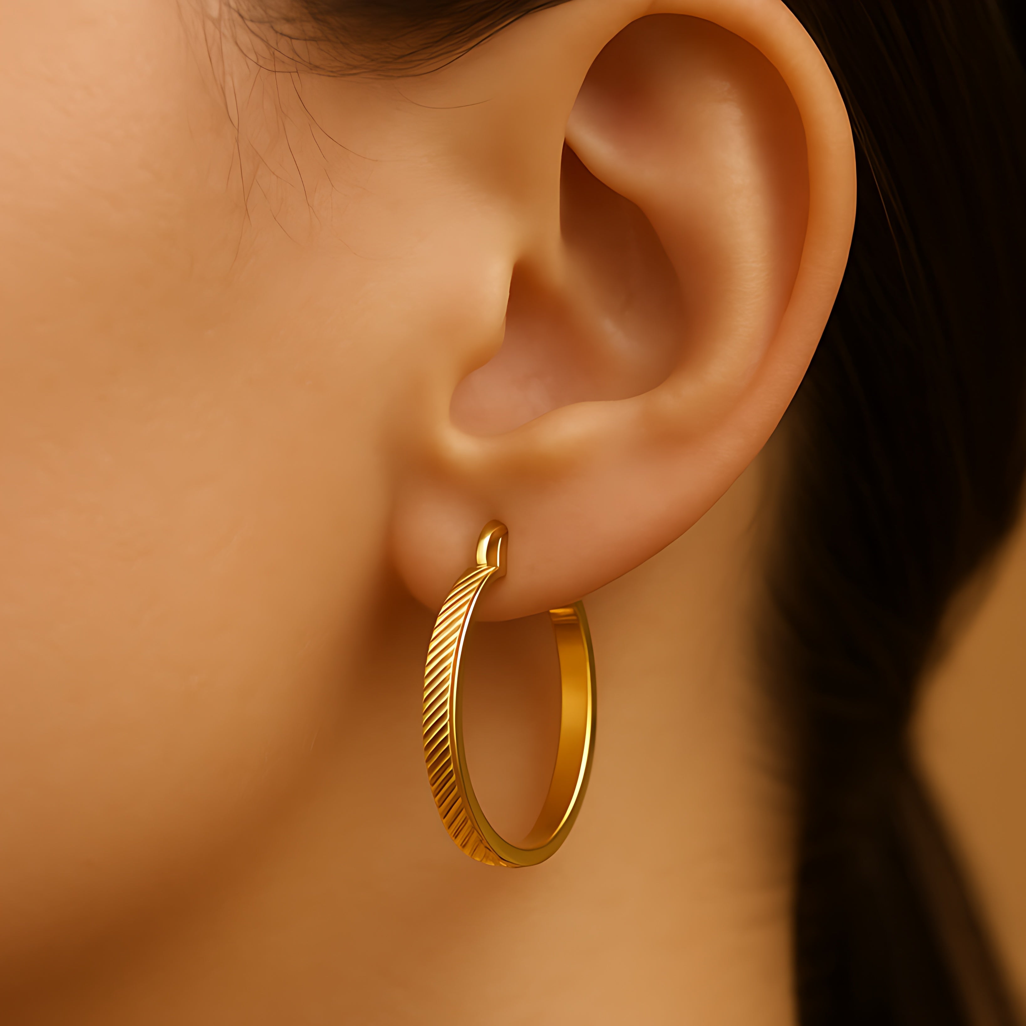 Retro Hoops - Mirellien Jewelry