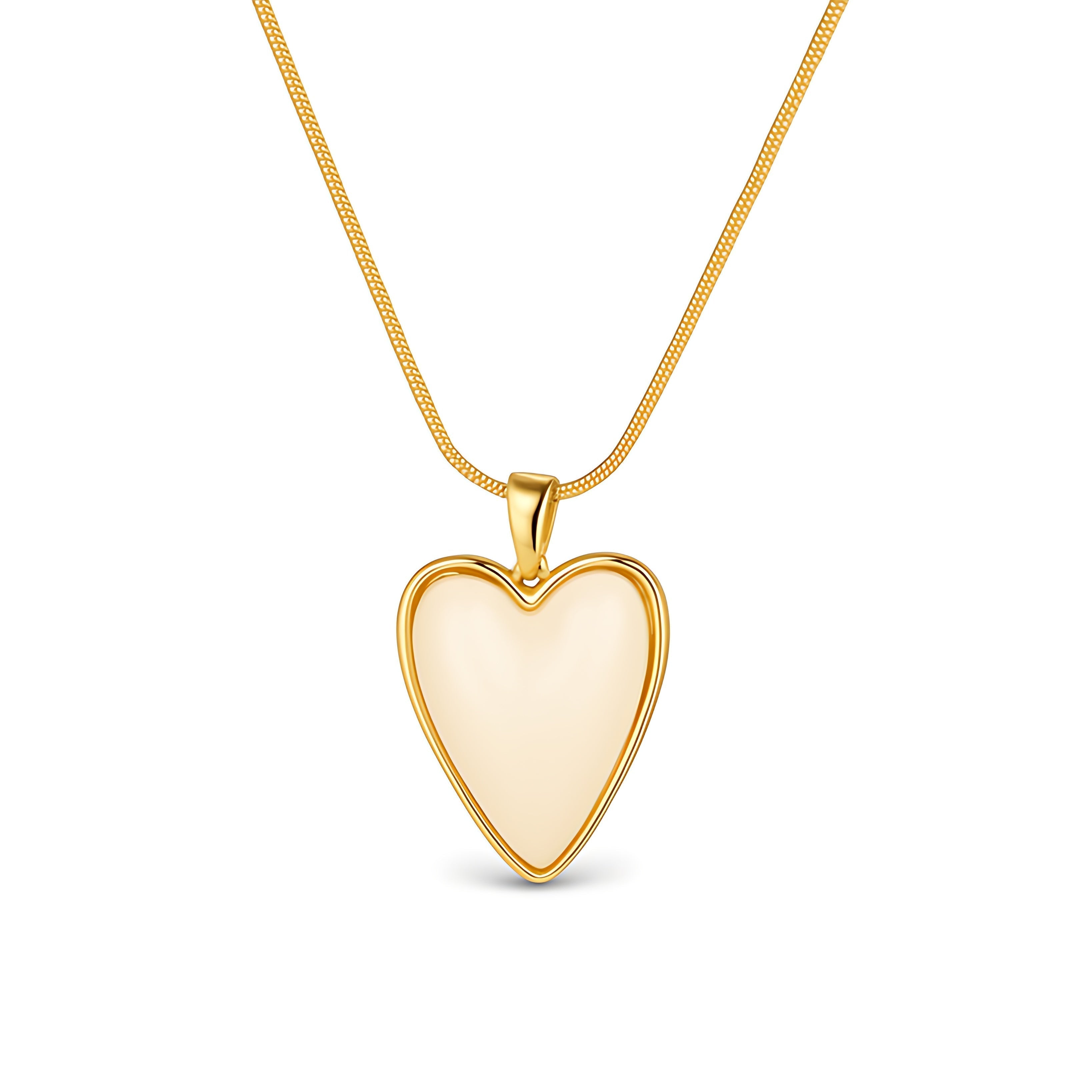 Pearl Pendant Geometric Necklace - Mirellien Jewelry