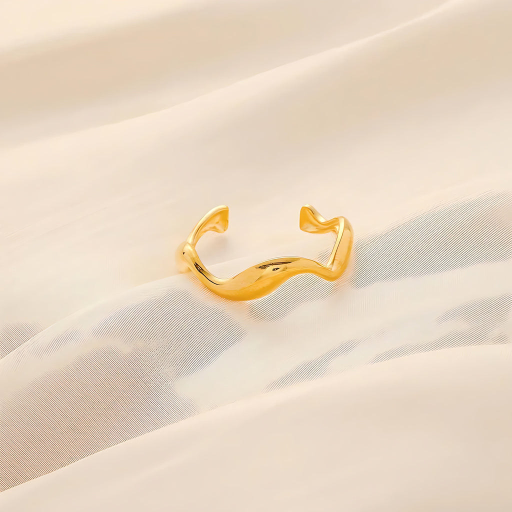 Adjustable Plating Open Ring - Mirellien Jewelry