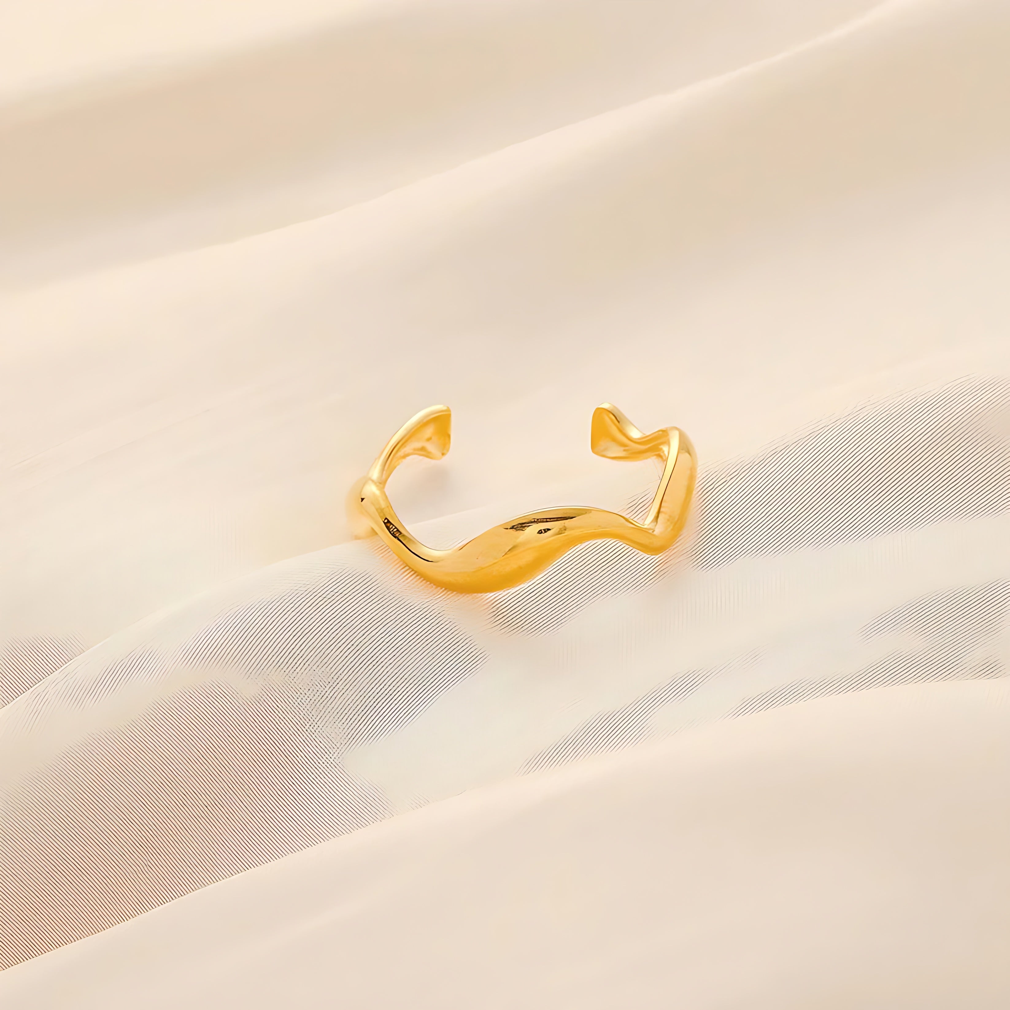 Adjustable Plating Open Ring - Mirellien Jewelry