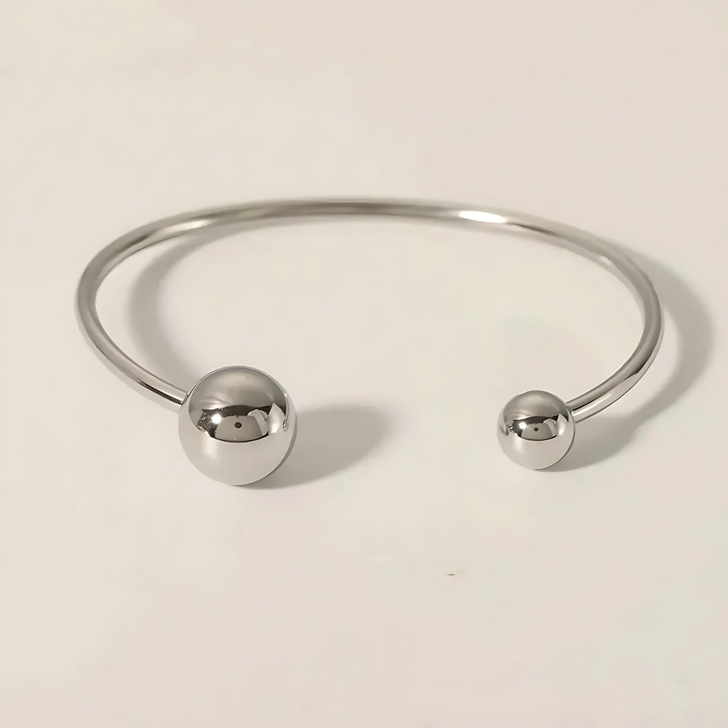 C-Shape Cuff Bracelet - Mirellien Jewelry