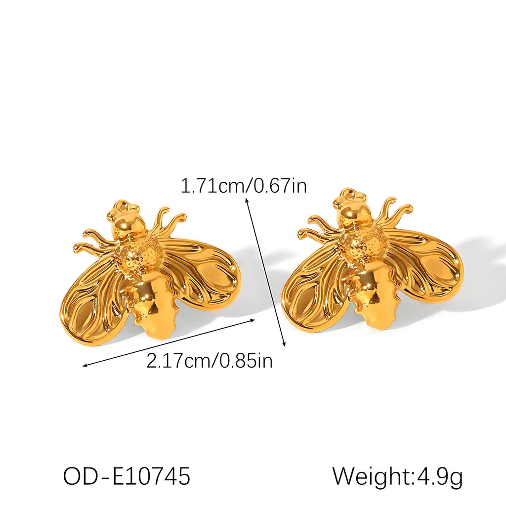Bee Earrings - Mirellien Jewelry