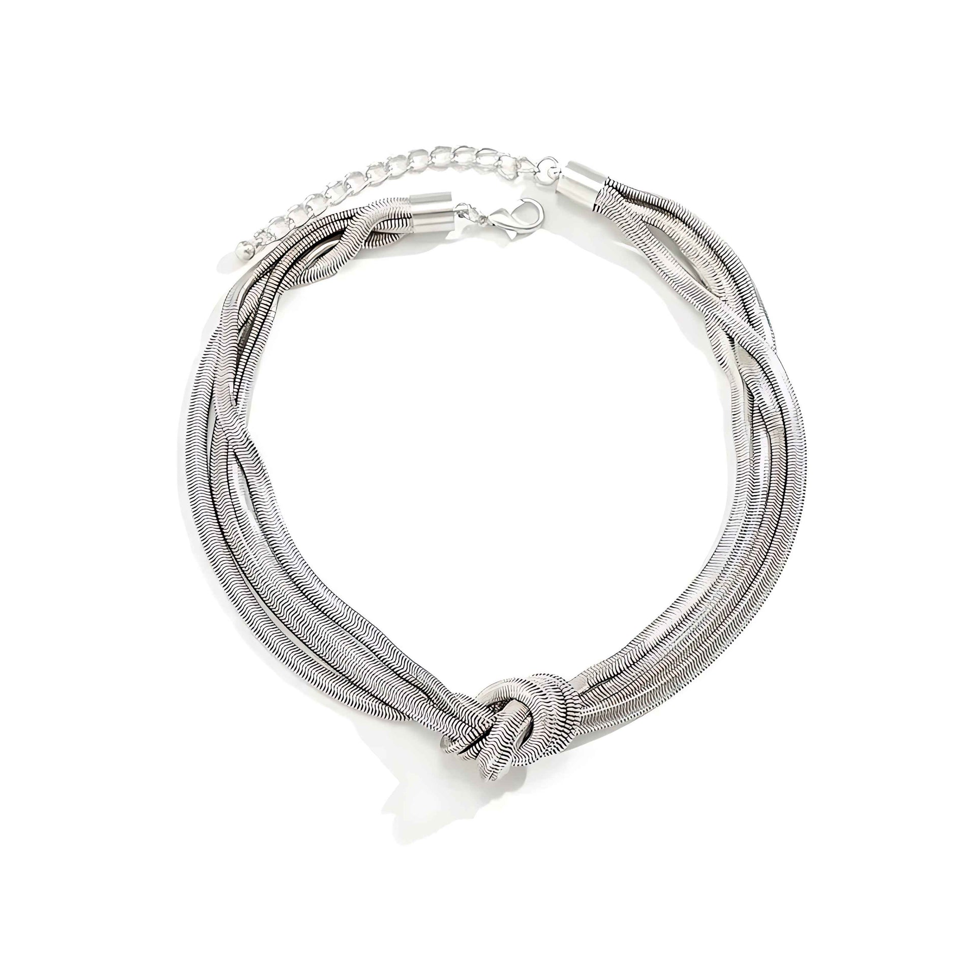 Iron Plating Necklace - Mirellien Jewelry