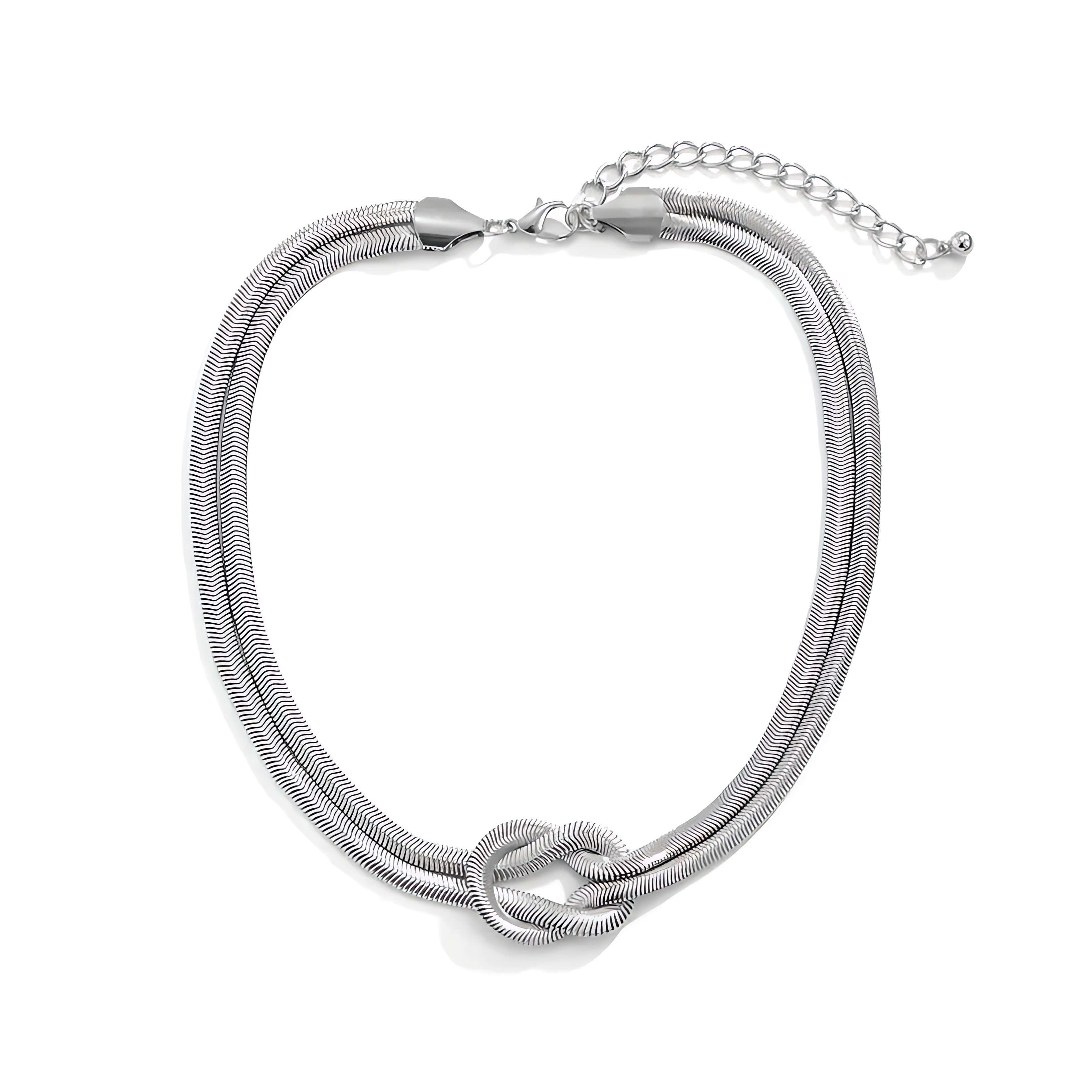 Iron Plating Necklace - Mirellien Jewelry