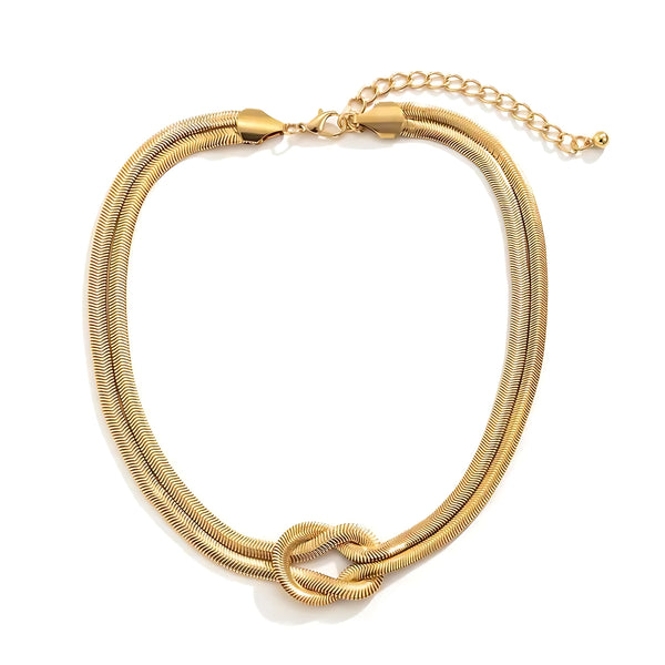 Iron Plating Necklace - Mirellien Jewelry