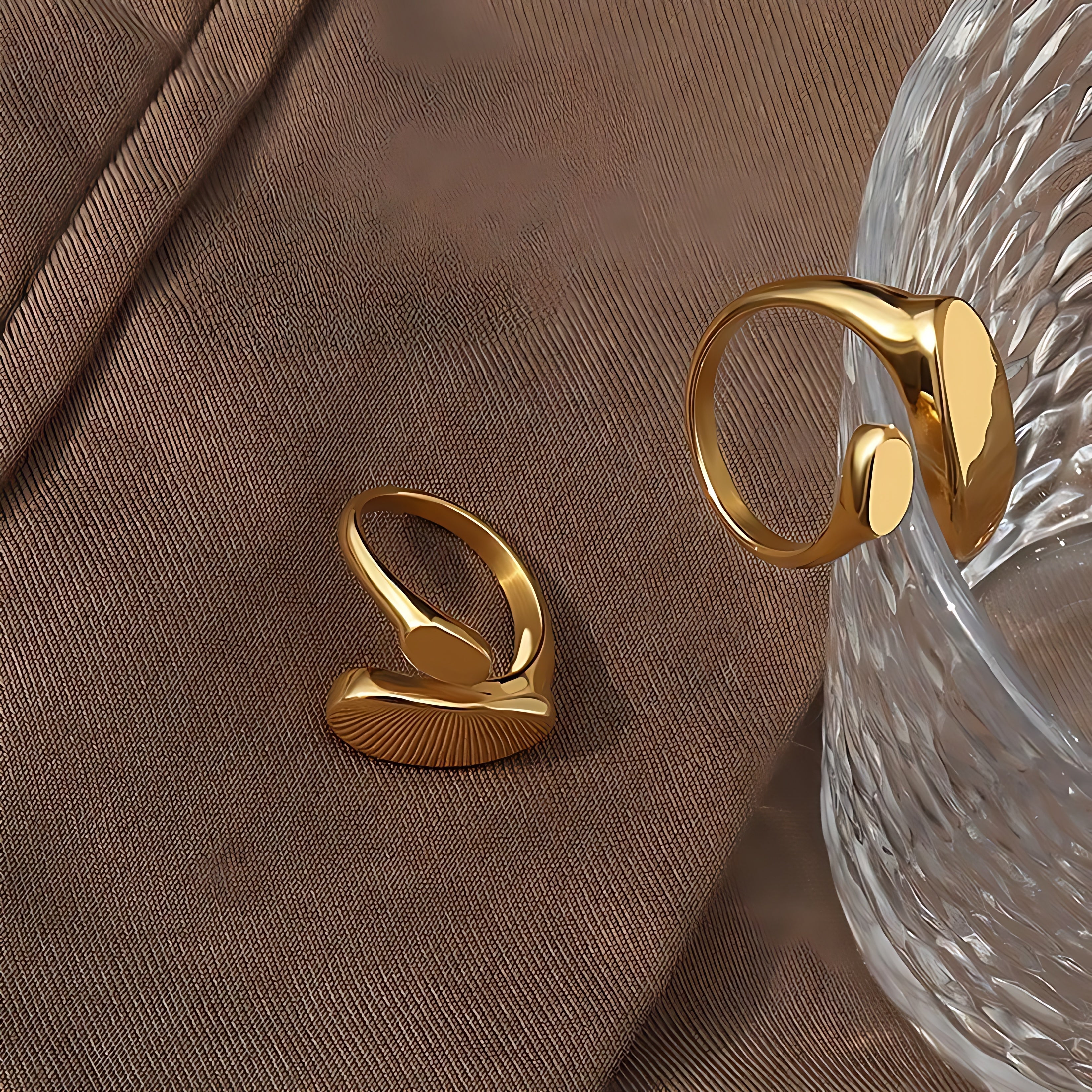 Minimalist Open Ring - Mirellien Jewelry