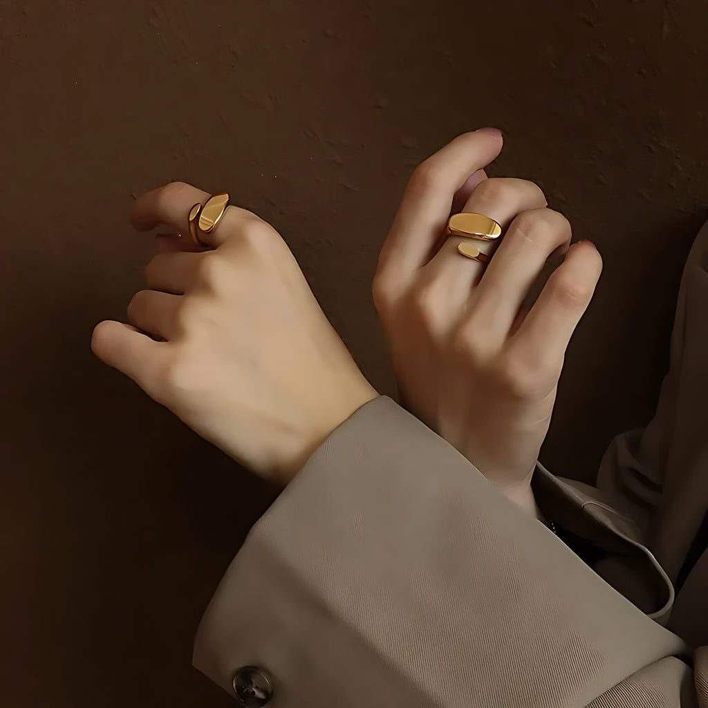 Minimalist Open Ring - Mirellien Jewelry