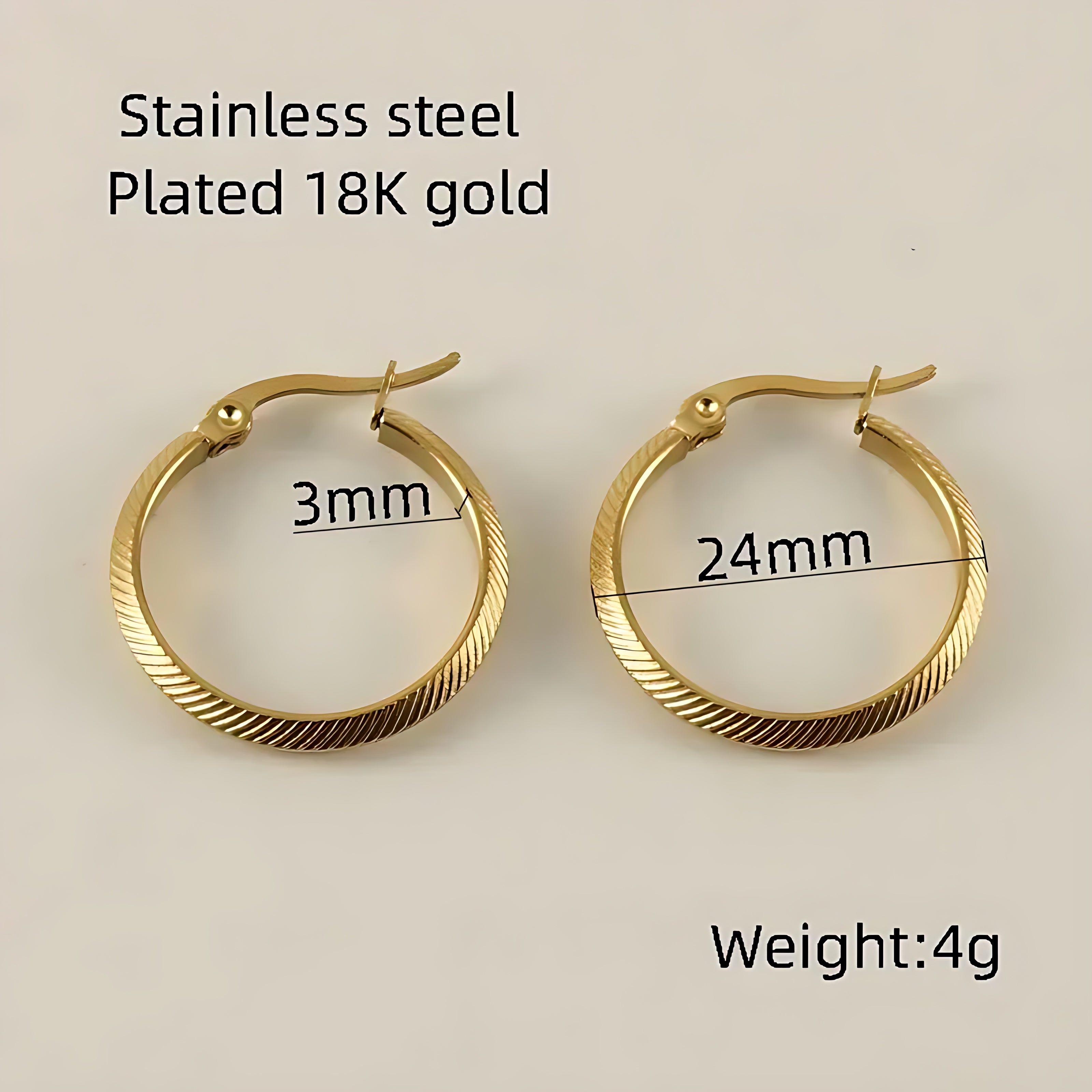 Retro Hoops - Mirellien Jewelry