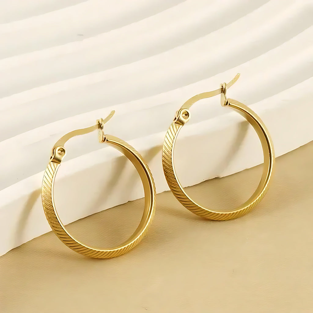 Retro Hoops - Mirellien Jewelry