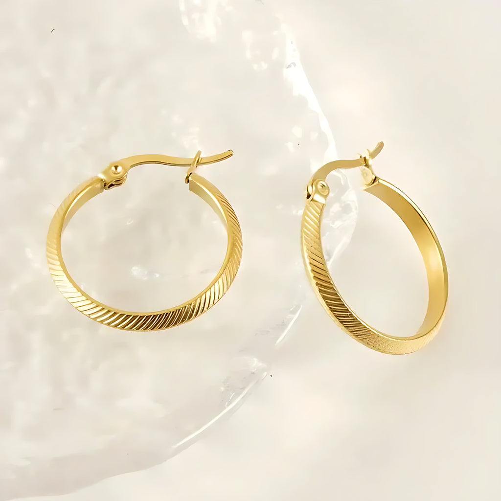 Retro Hoops - Mirellien Jewelry