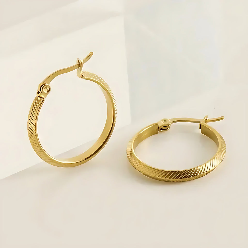 Retro Hoops - Mirellien Jewelry