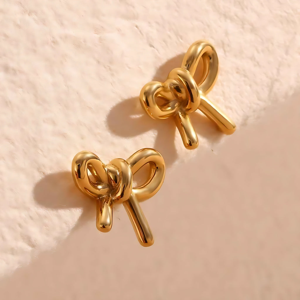Bow Earrings - Mirellien Jewelry