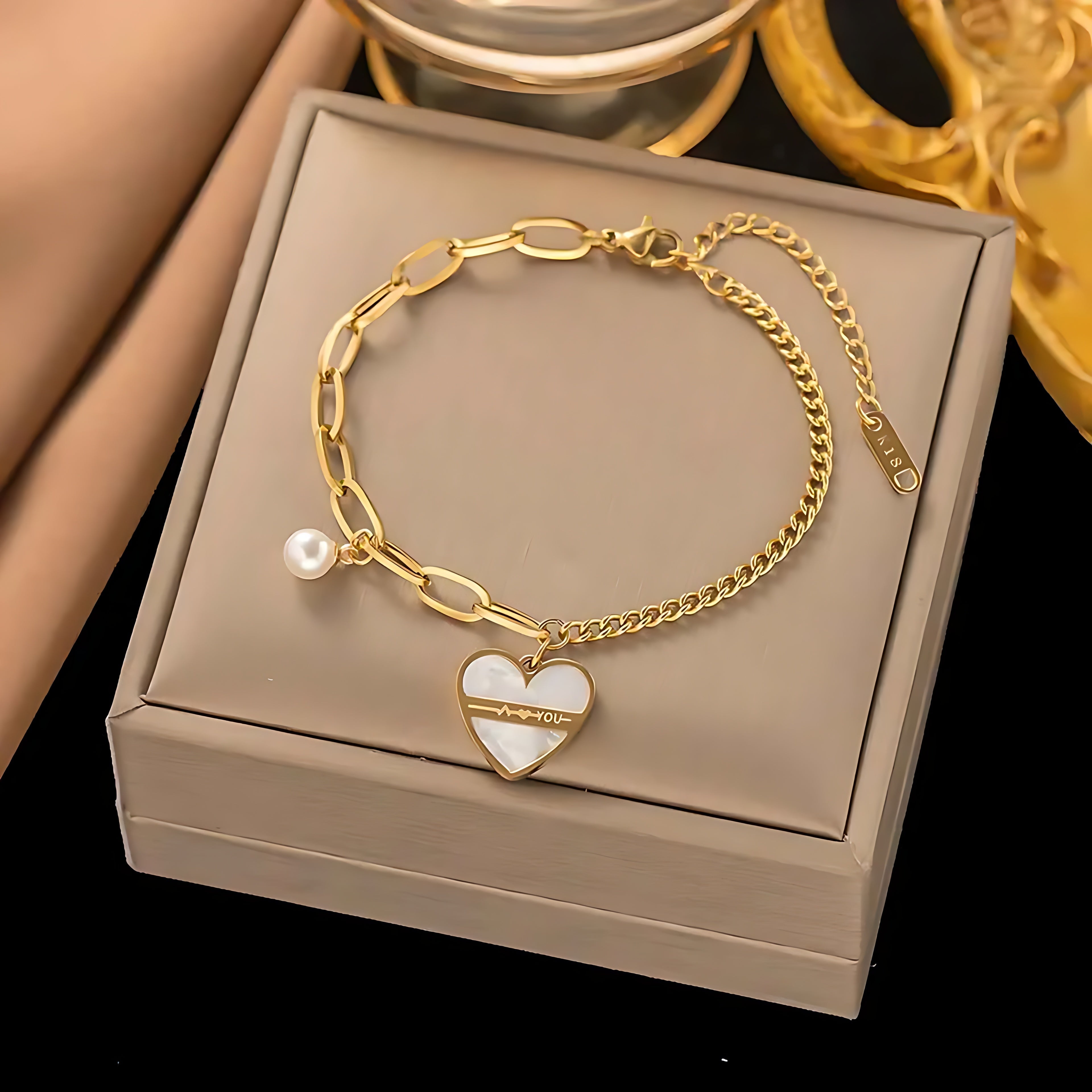 Heart Bracelet - Mirellien Jewelry