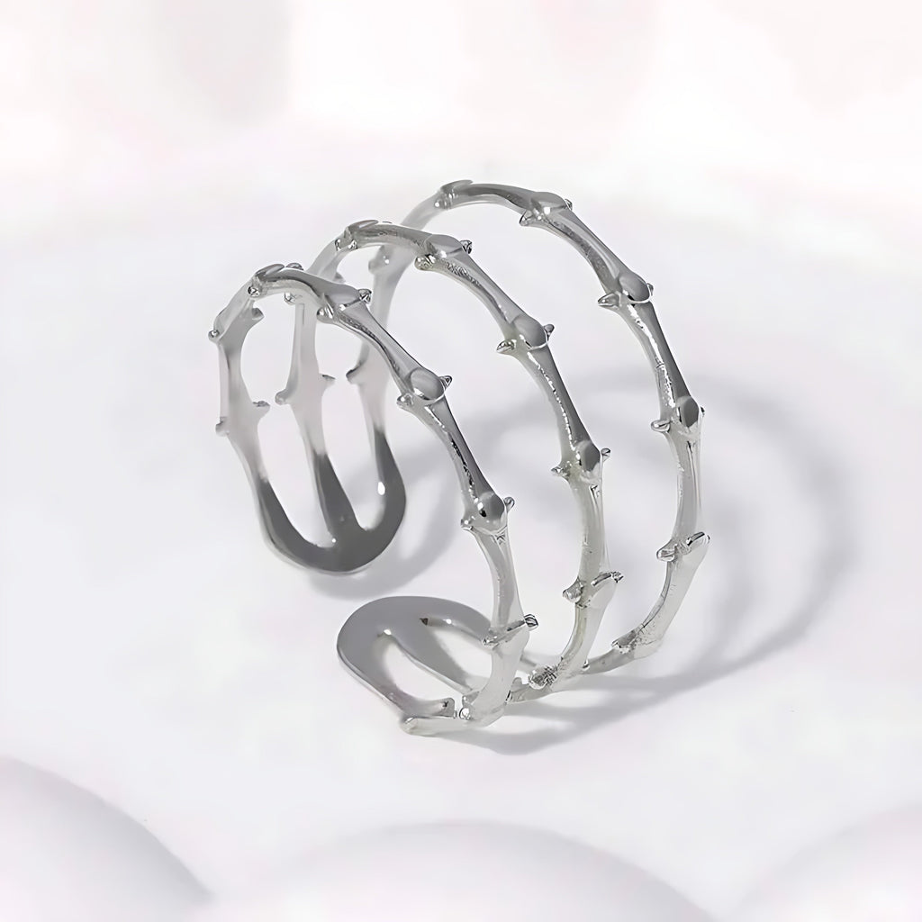 Gold Plated Adjustable Fresh Style Ring - Mirellien Jewelry