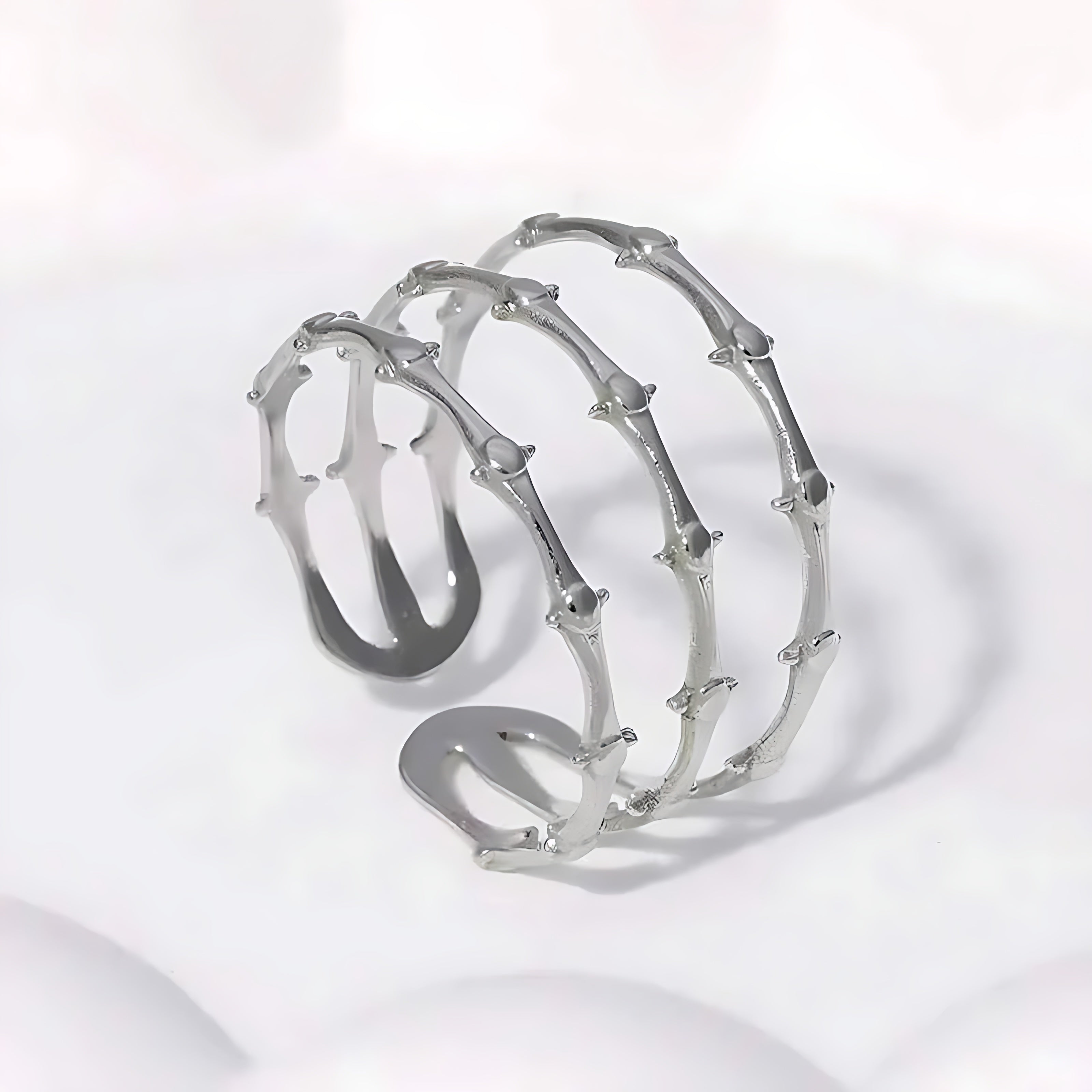 Gold Plated Adjustable Fresh Style Ring - Mirellien Jewelry