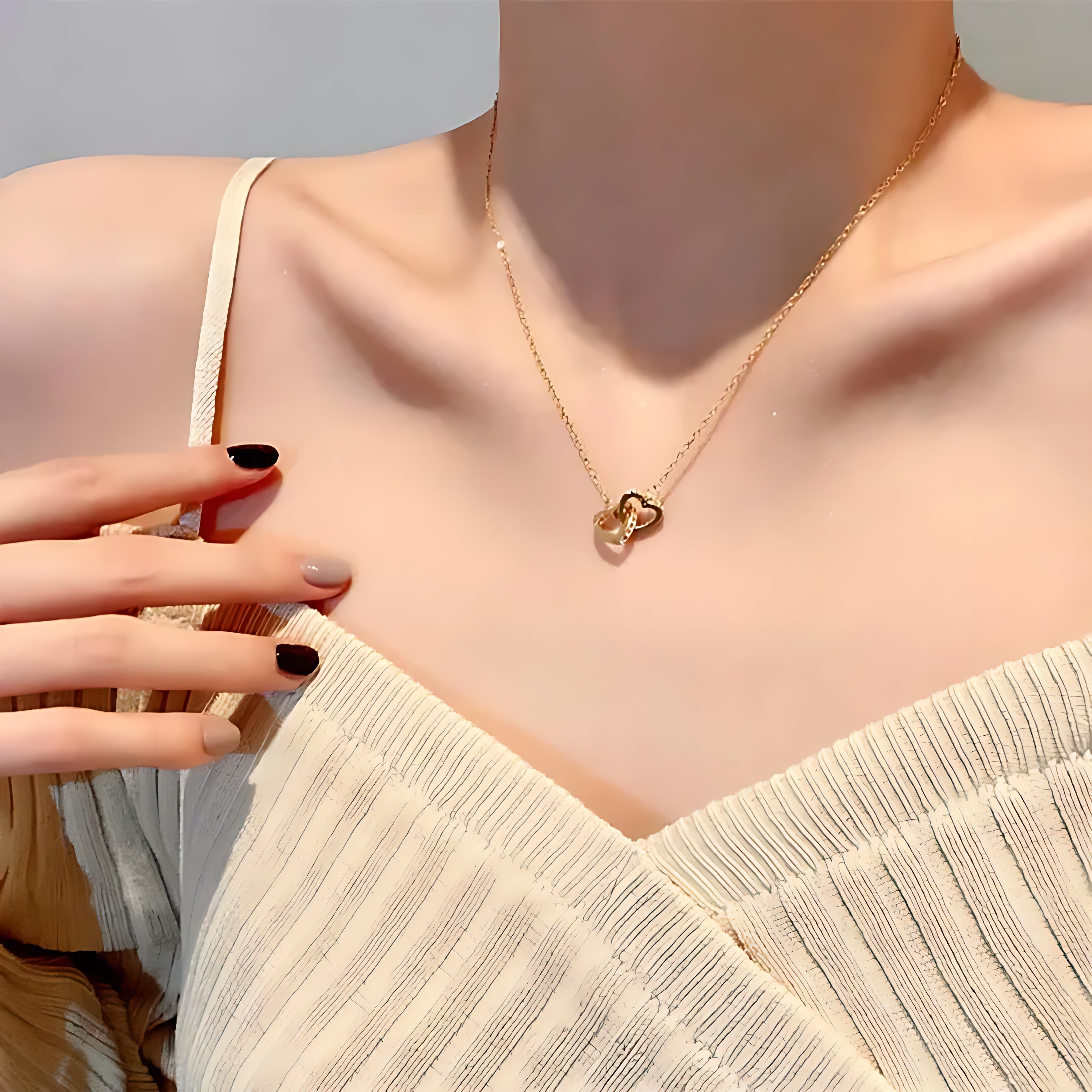 Sweet Heart Shape Necklace - Mirellien Jewelry