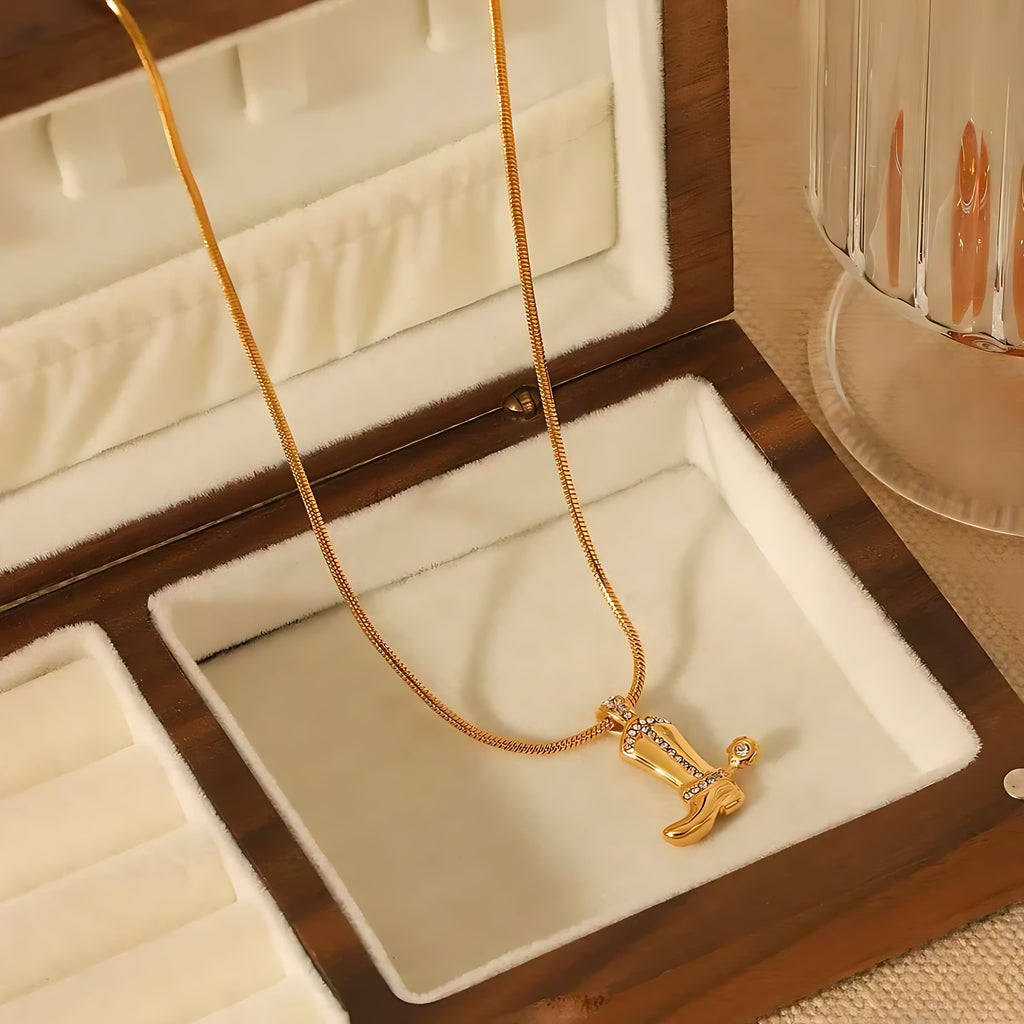 Geometric Pendant Necklace - Mirellien Jewelry