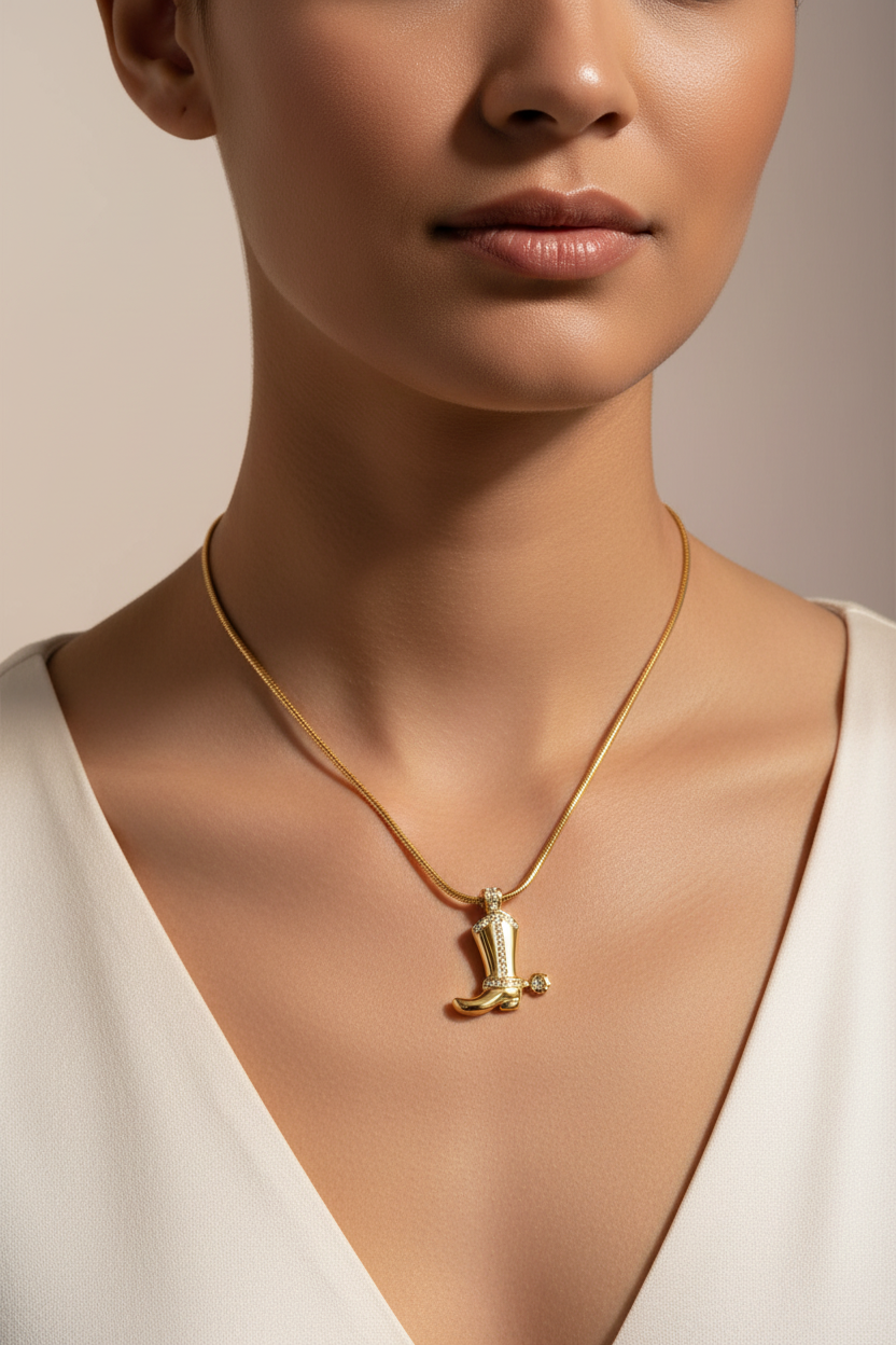 Geometric Pendant Necklace - Mirellien Jewelry