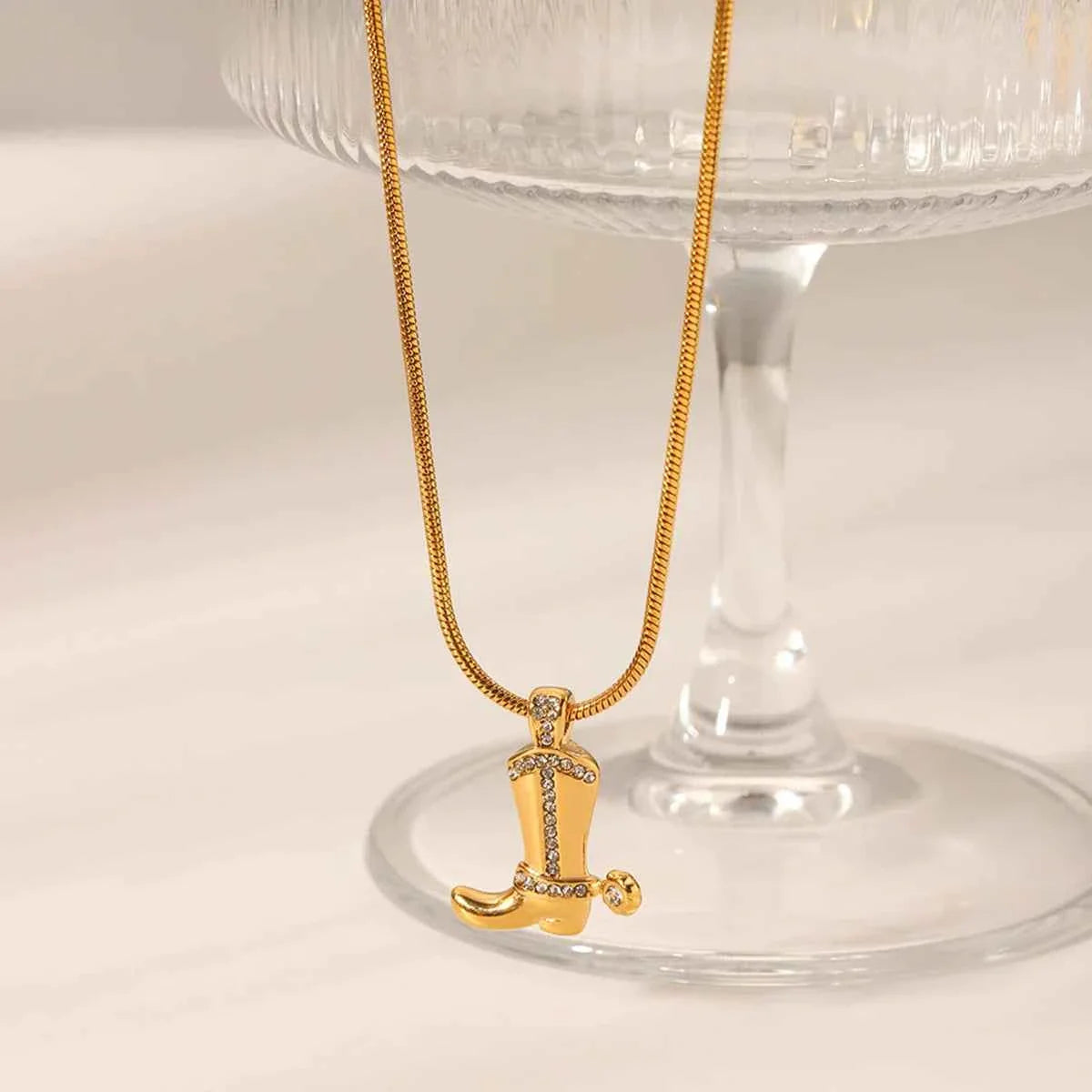 Geometric Pendant Necklace