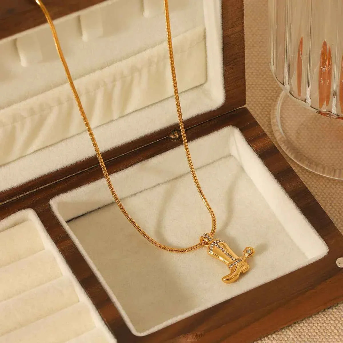 Geometric Pendant Necklace