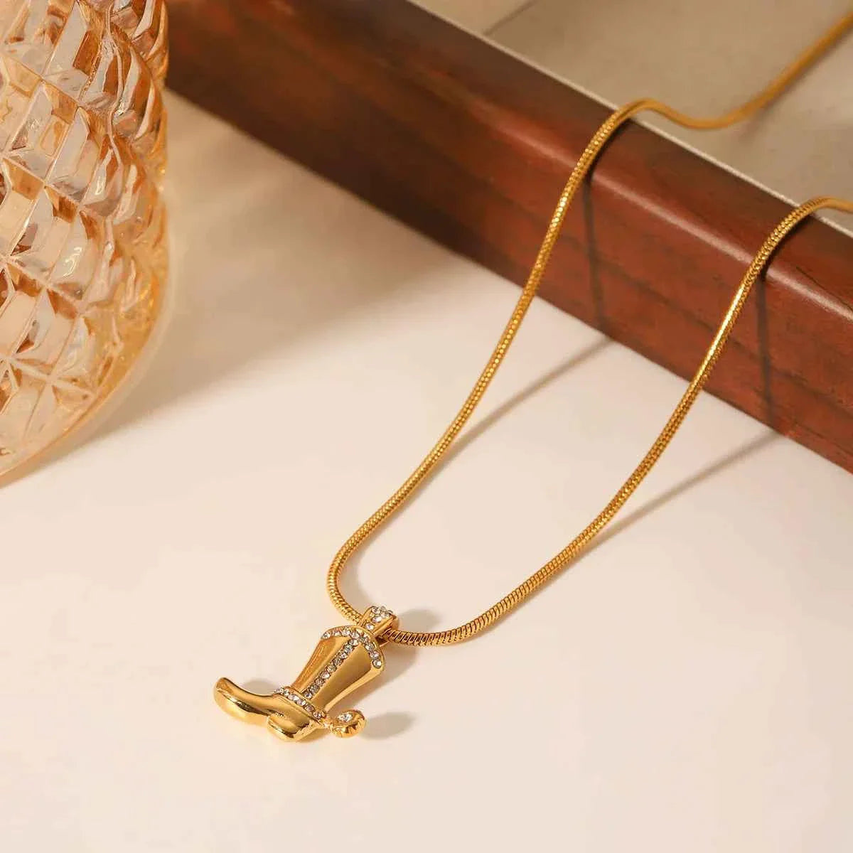 Geometric Pendant Necklace