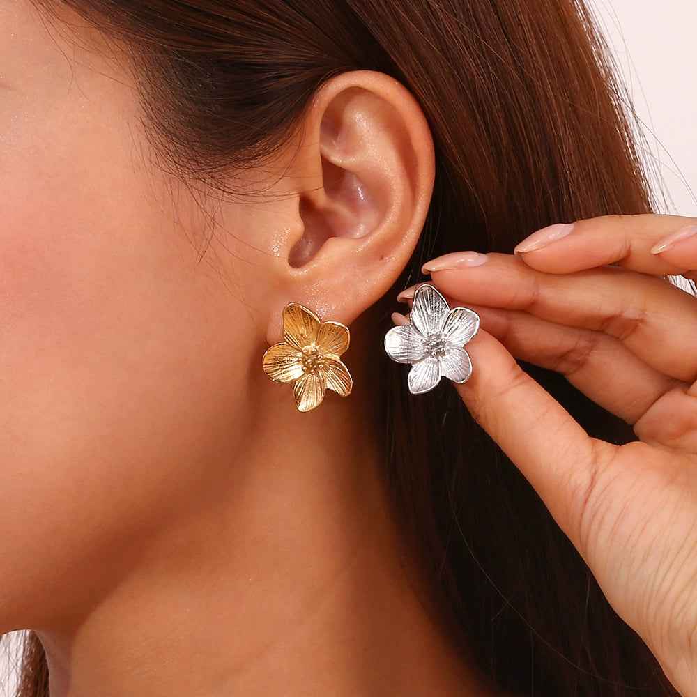 Flower Stud Earrings