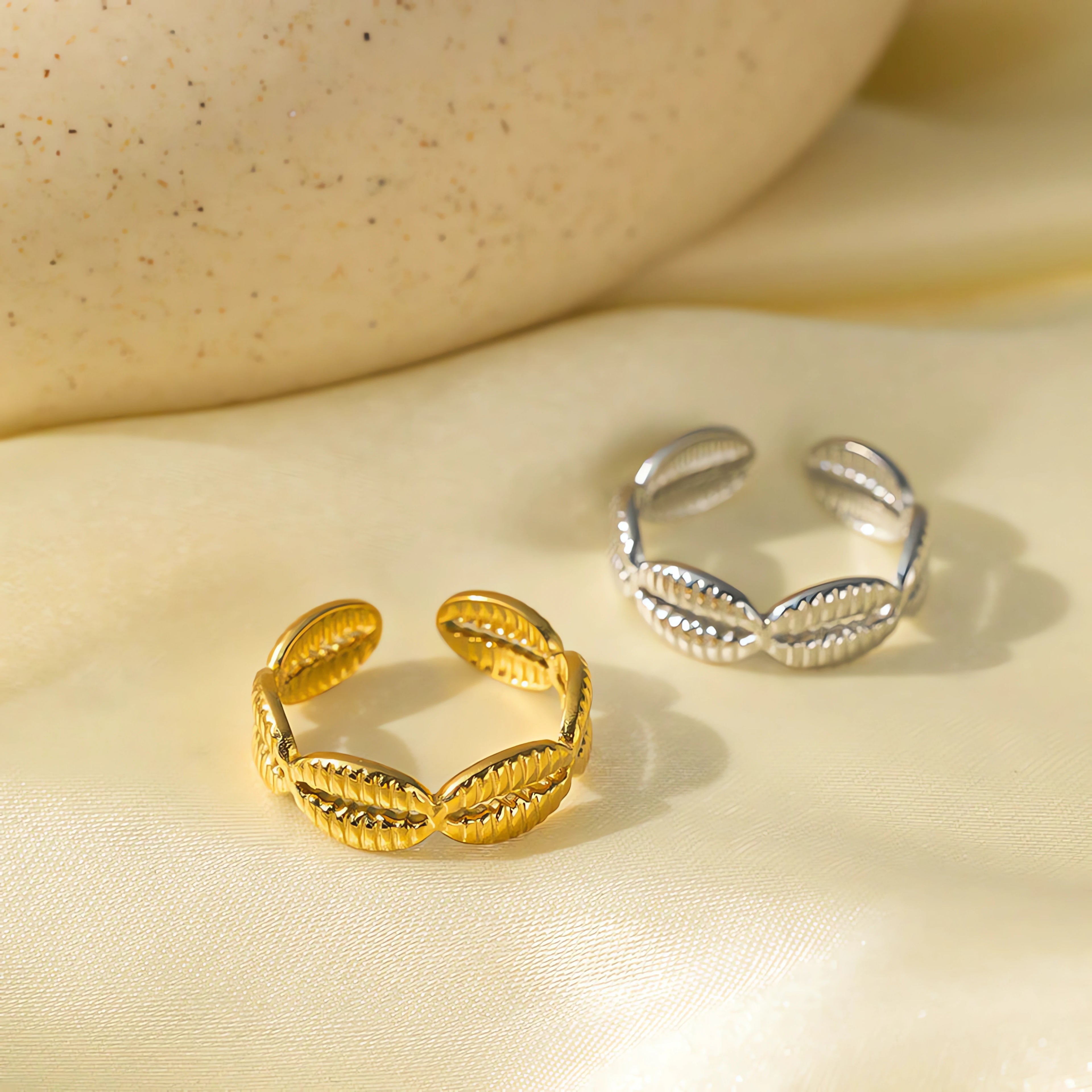 Titanium Geometric Marine Ring