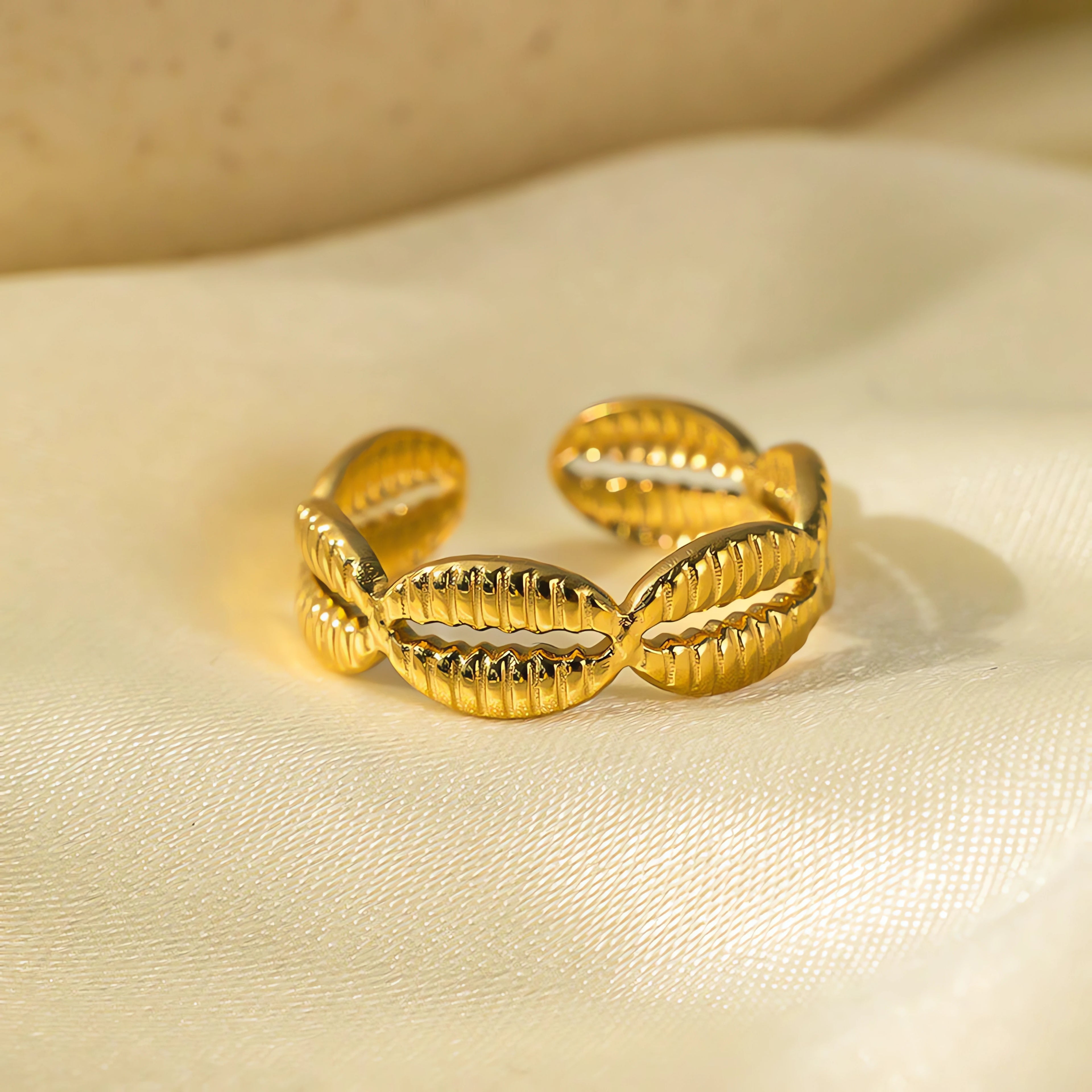 Titanium Geometric Marine Ring